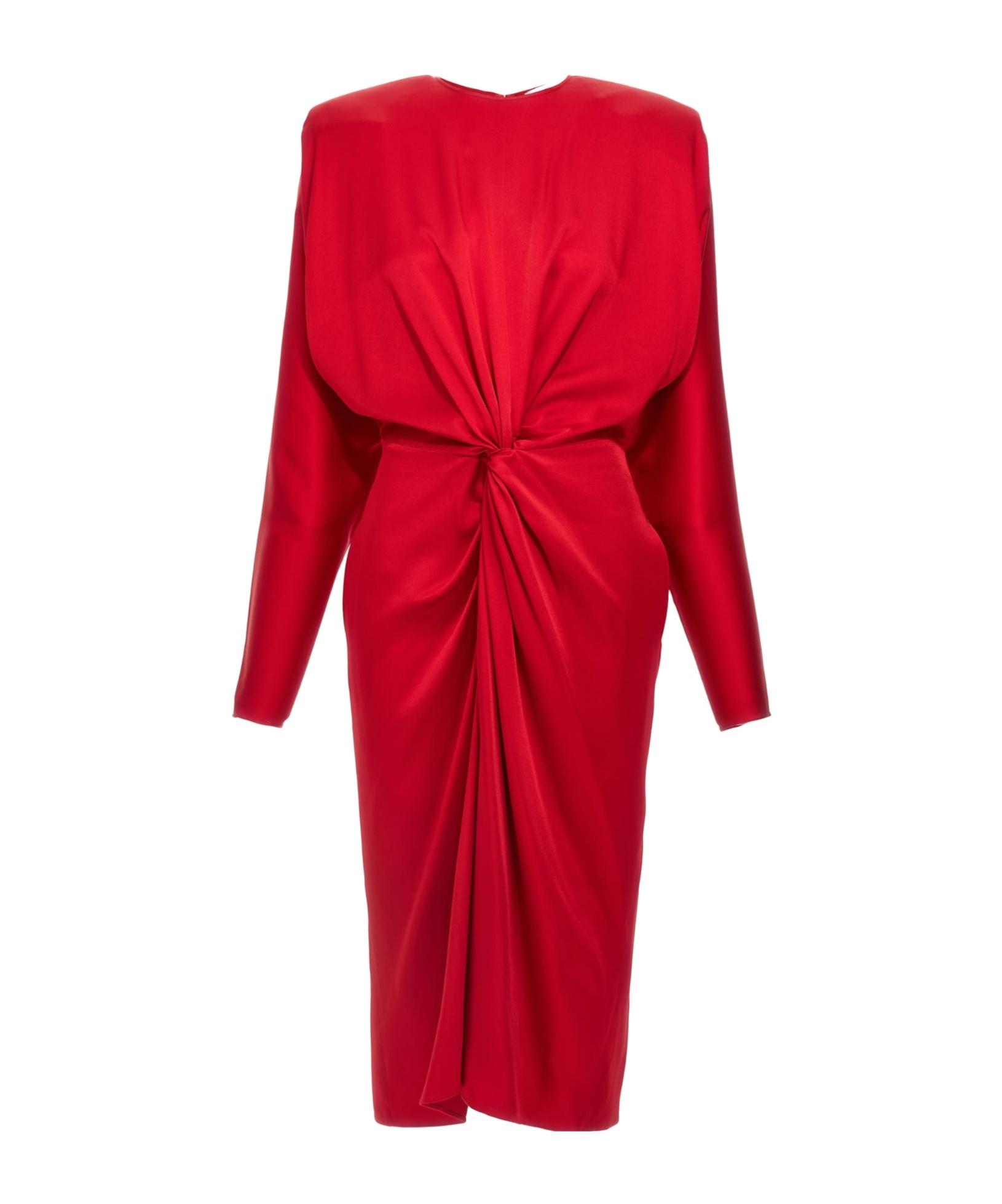 【送料&関税込】Stella McCartney Dress Double Satin Women Black Sleeveless Lace Satin Midi Dress | Stella