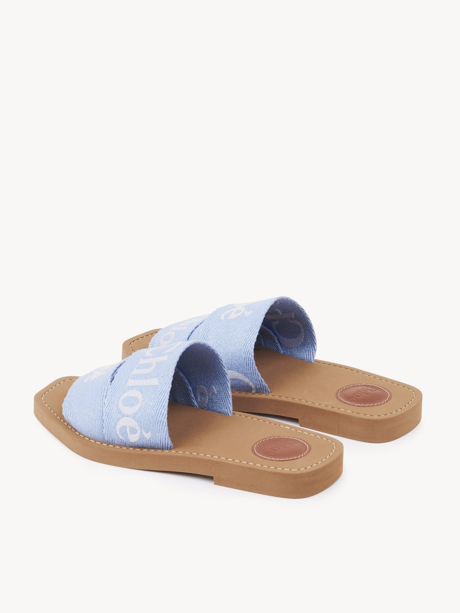 シューズ・サンダルその他 CHLOE Woman Flat sandals Blue 1 CHC23U188EF 33B CL1816BW00335_fw_thumbM.jpg