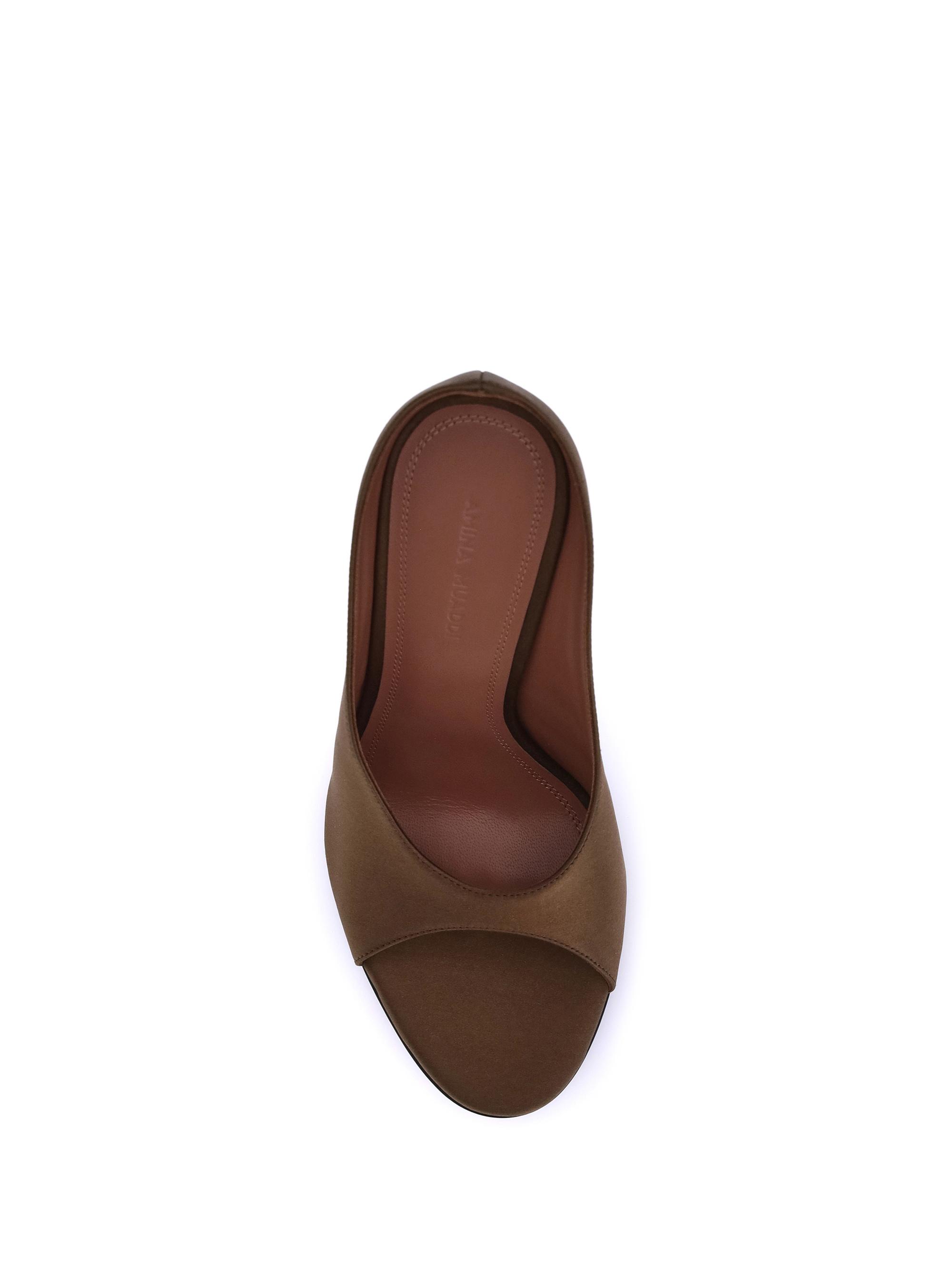 サンダル・ミュール AMINA MUADDI ANOKSLIPPER105 Sandals Brown ANOK SLING 105