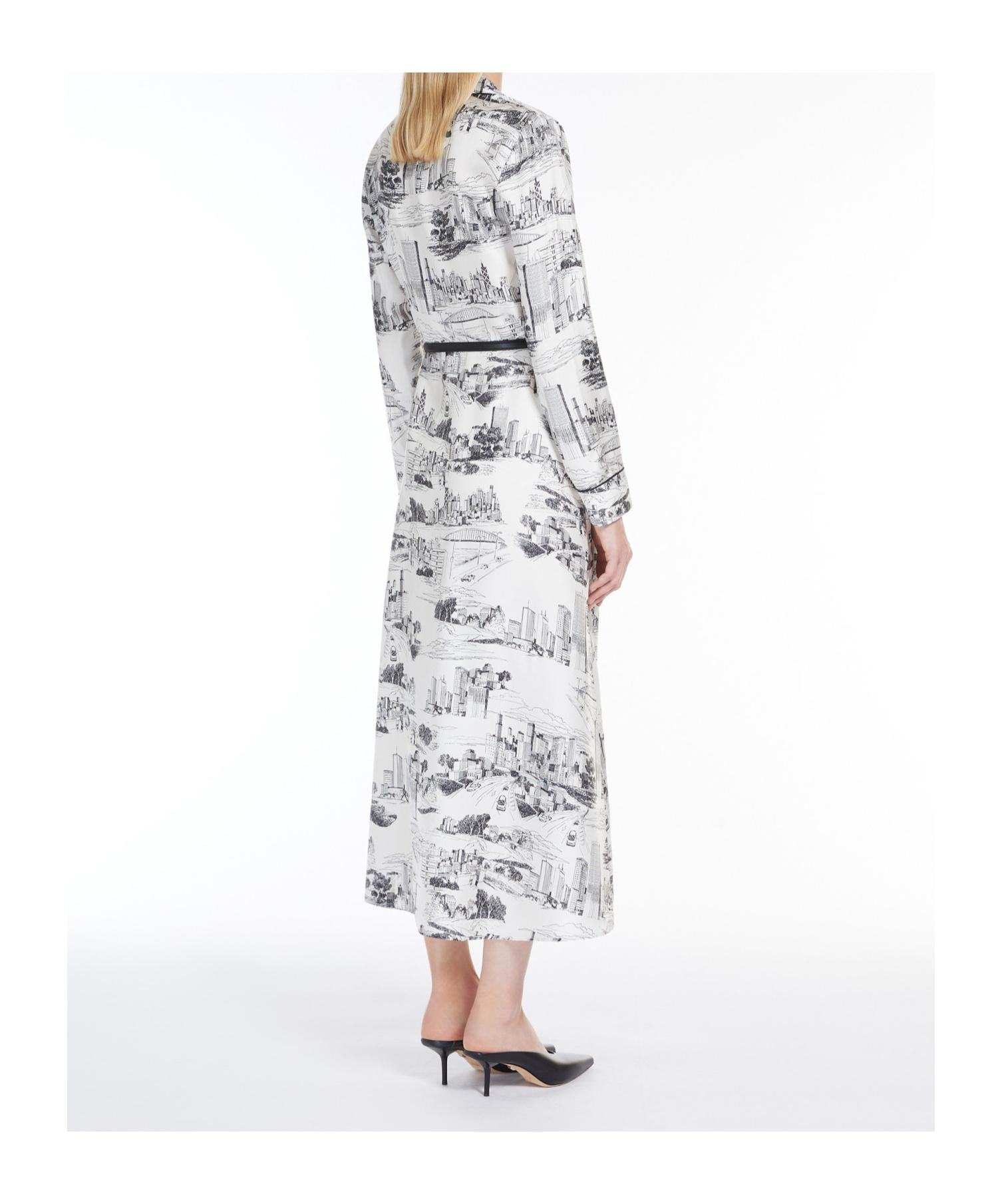 オールインワン・サロペット Max Mara Floral-Printed White Silk ette Dress max-mara-multicoloured-Licenza