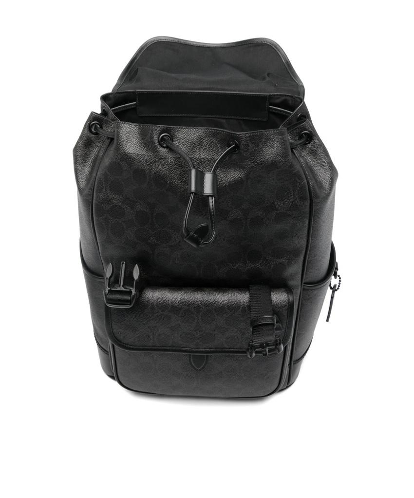 COACH Logo Backpack in Black for Men | Lyst COACH Logo Backpack in Black for Men | Lyst