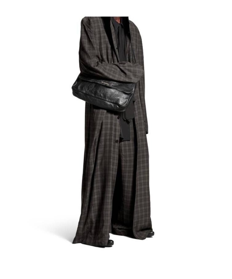 ジャケット・アウター BALENCIAGA Fluid Coat \"Gray/Black\" Balenciaga Fluid Coat in Gray for Men | Lyst