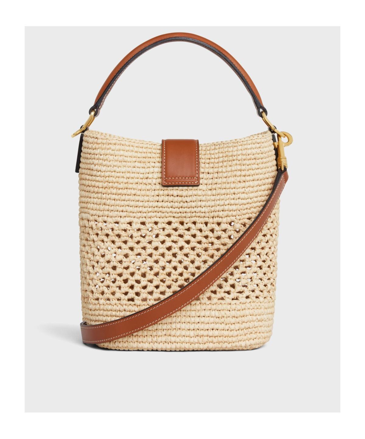Celine Small Louise Bucket in Natural | Lyst