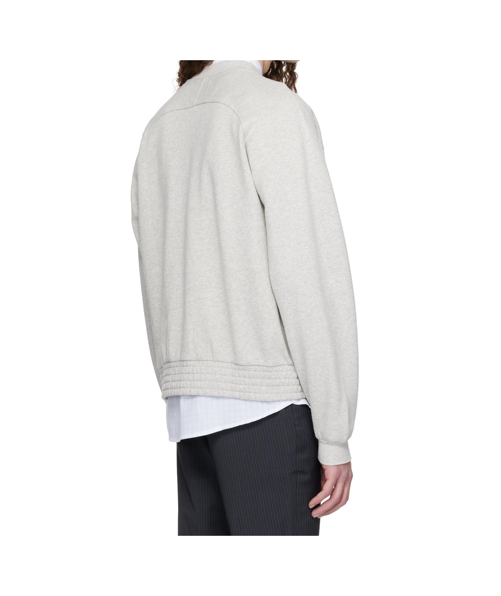 paloma wool 花柄ストライプ ベアトップ グレー DOLORES-Jumper with a layered neckline, hem, and sleeves