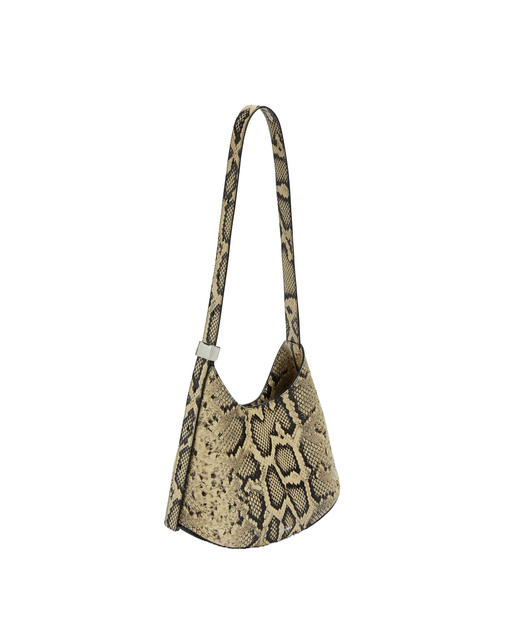 Jil Sander Eldorado Small Printed Shoulder Bag in Metallic