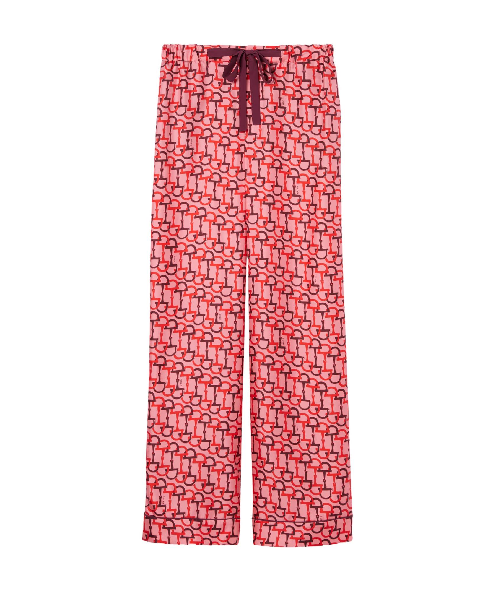 パンツ GUCCI Horsebit print pants Gucci Horsebit Print Pants | italist
