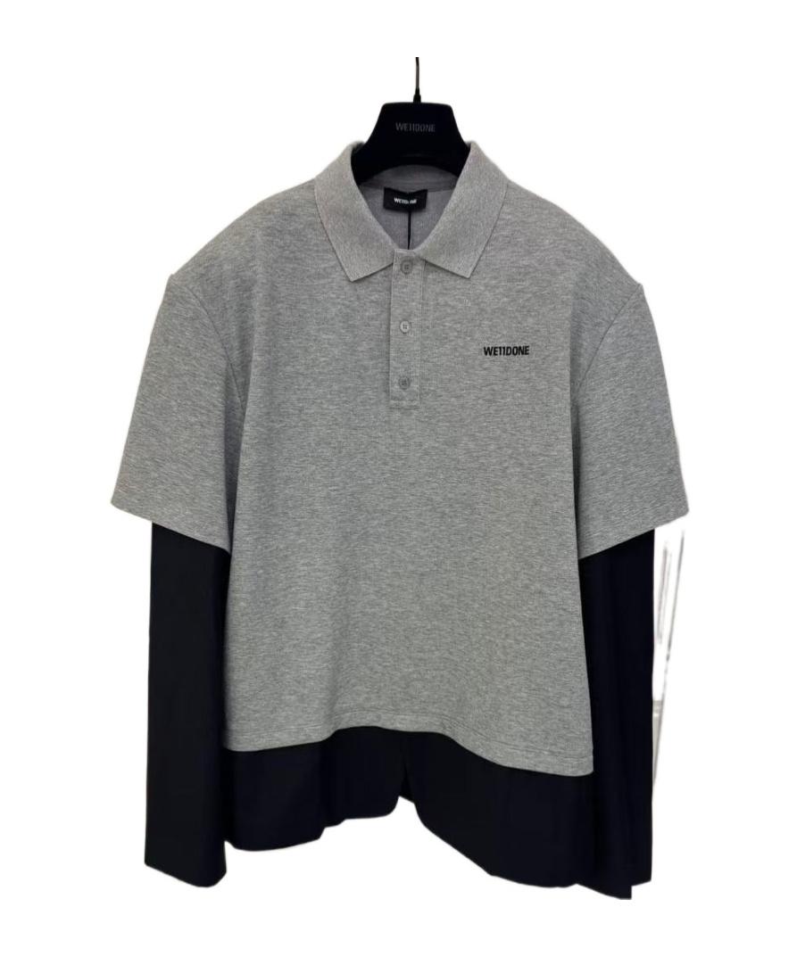 トップス AFB DOUBLE LAYERD LS POLO SHIRTS DOUBLE LAYERD LS POLO SHIRTS – AFB