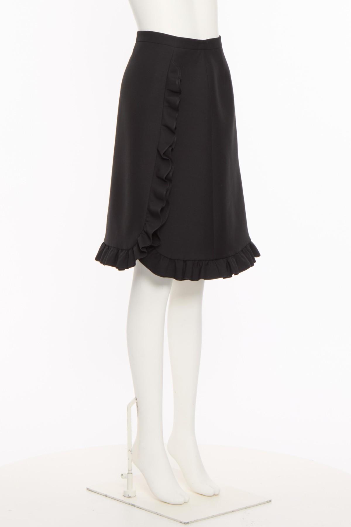 ミニスカート VALENTINO SS25 MINI SKIRT POIS (6B0RADF698S R8E) Valentino: Women's Dot Print Short Skirt (Cream/Black