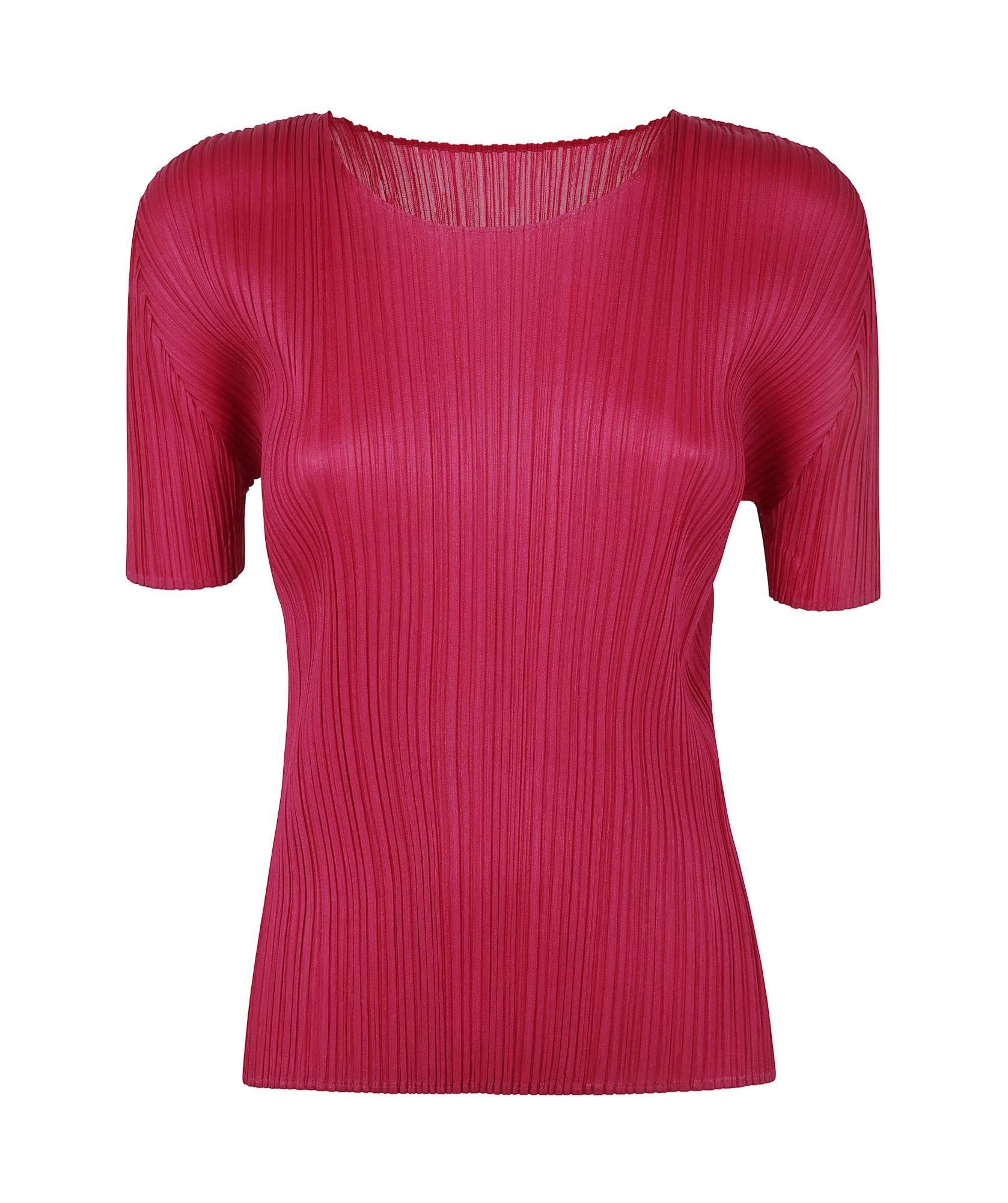 Red Pleats Please Issey Miyake Tops for Women | Lyst
