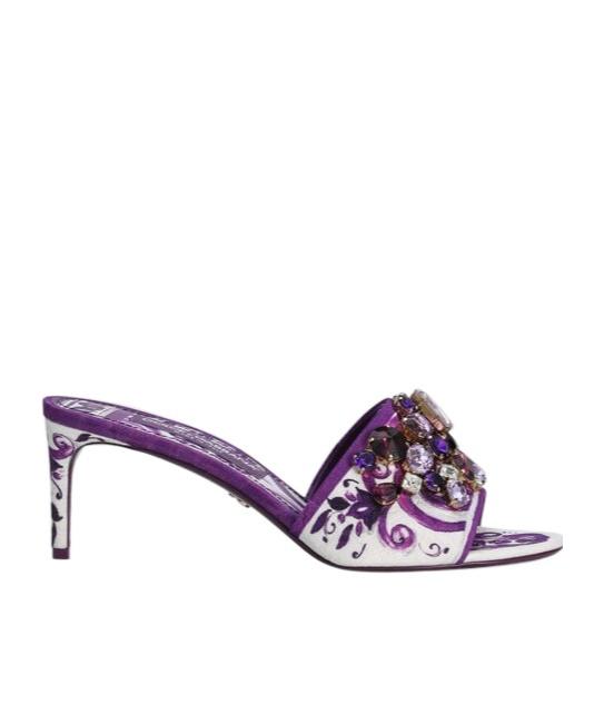 【関税＆送料込み】Dolce & Gabbana Mules Con Tacco Basso E Dolce & Gabbana D&G Mules Sandals Black | eBay