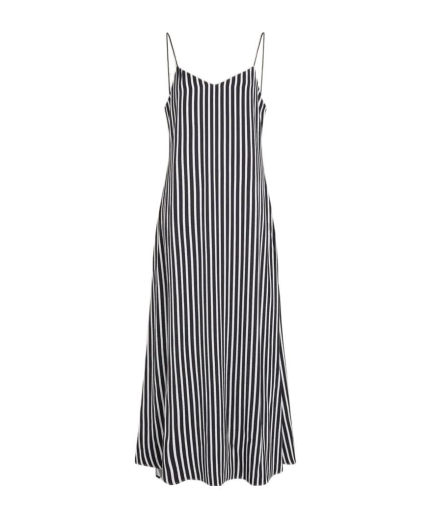 chinese dress ladies Tommy Hilfiger Womens Striped Maxi Shirt Dress, Green
