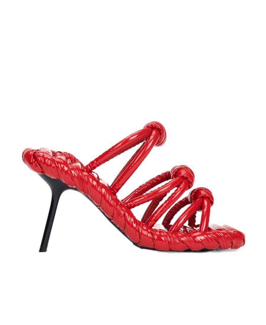 Loewe Petal Knot Sandal in Red | Lyst
