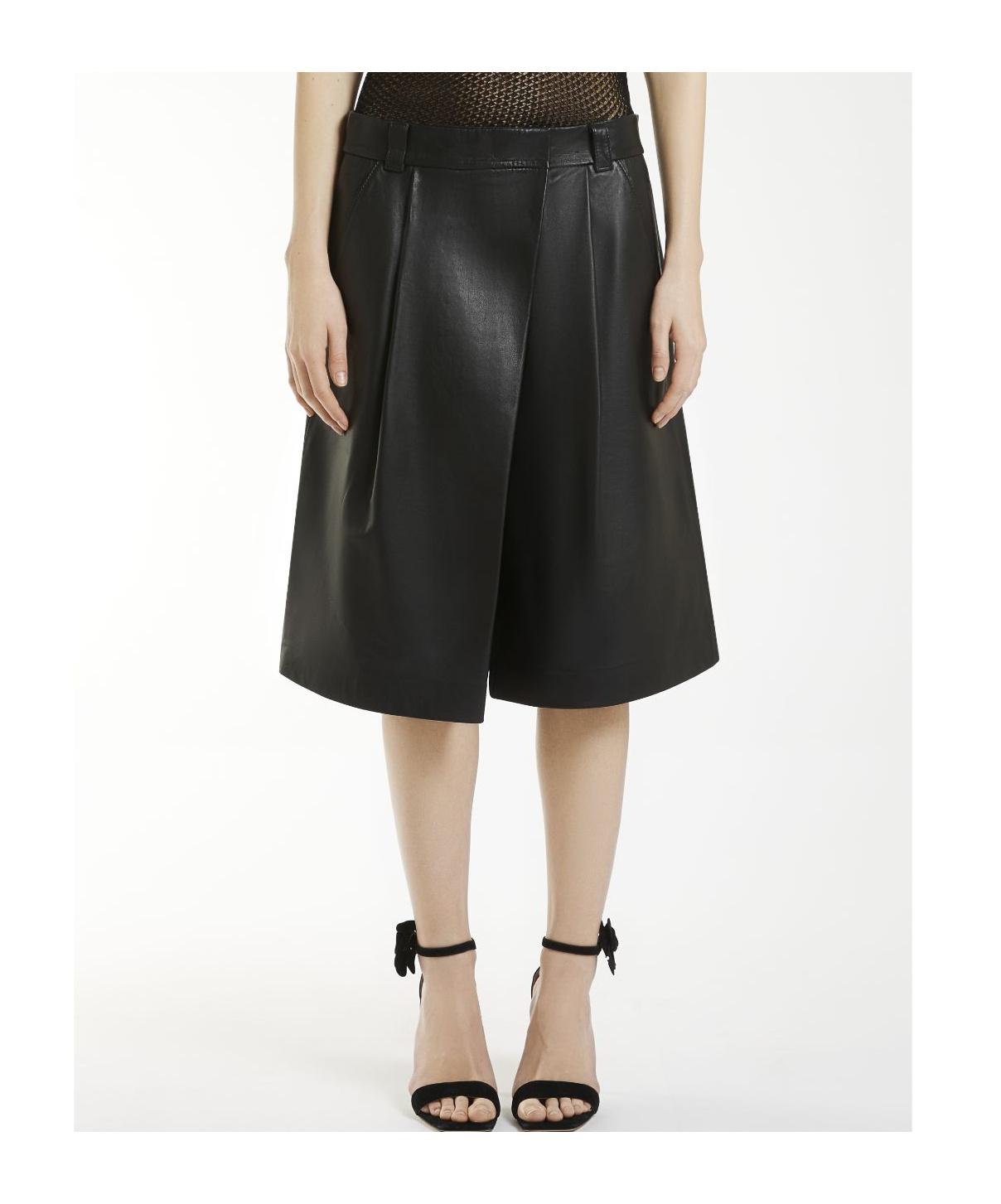 ショートパンツ Marella Leather Bermuda Capsule Shorts Marella Leather Bermuda Capsule Shorts | ShopSimon