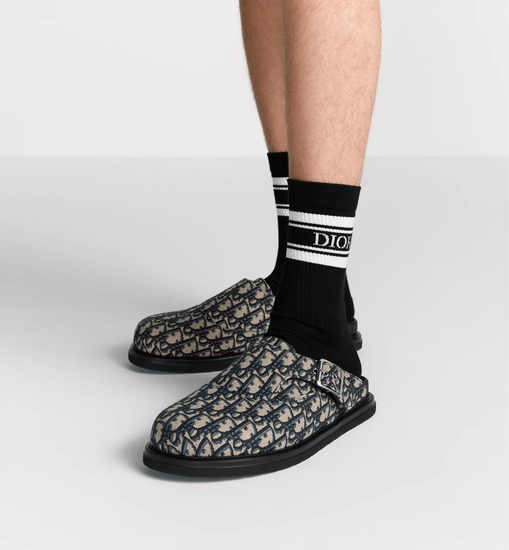 Dior Tears Aqua Pattern Mules in Brown for Men | Lyst