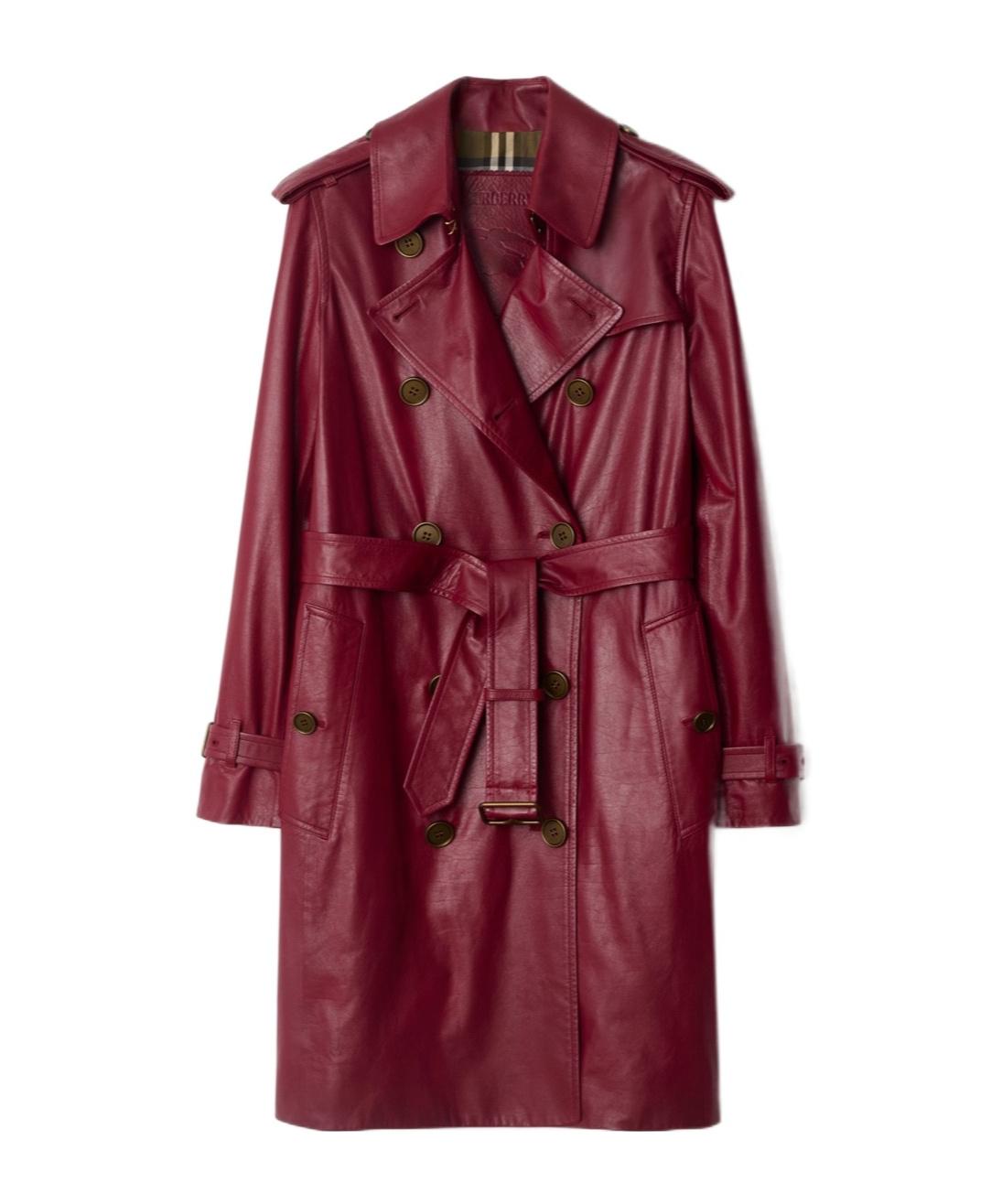 バーバリー Burberry ピーコート レディース レッド 赤 M ウール バーバリーブルーレーベル ウールコート フード付 裏ノバ