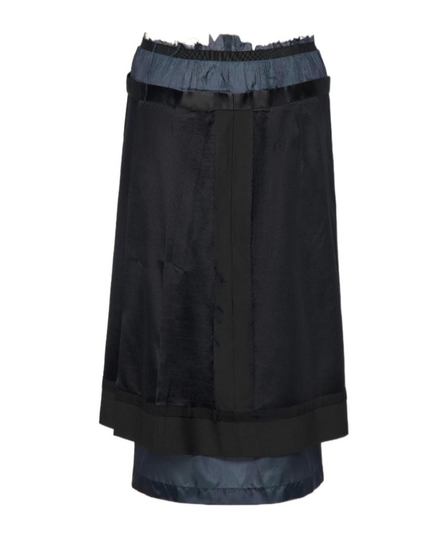 スカート MAISON MARGIELA Women Skirts SI0MA0003 Maison Margiela Skirt Black Womens Maison Margiela