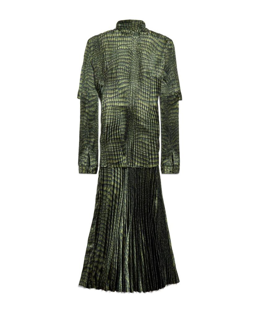Green Balenciaga Dresses for Women | Lyst