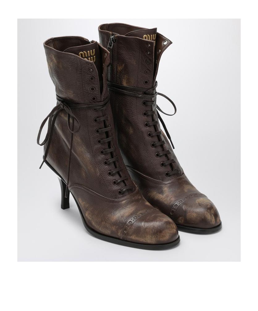 Miu Miu Ankle boots for Women | Online Sale up to 60% off | Lyst