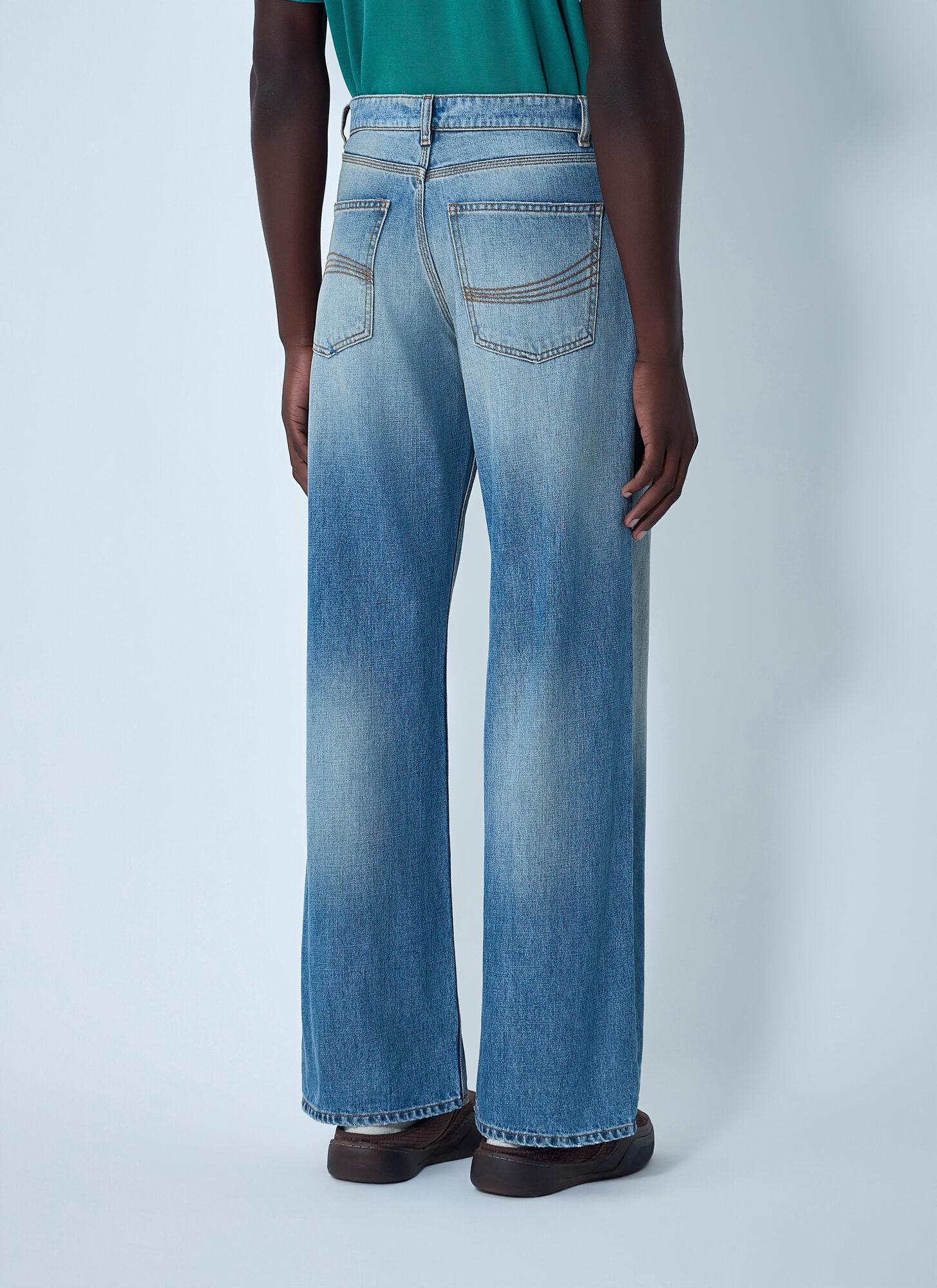 ERL Breakwater Wash Jeans in Blue for Men | Lyst
