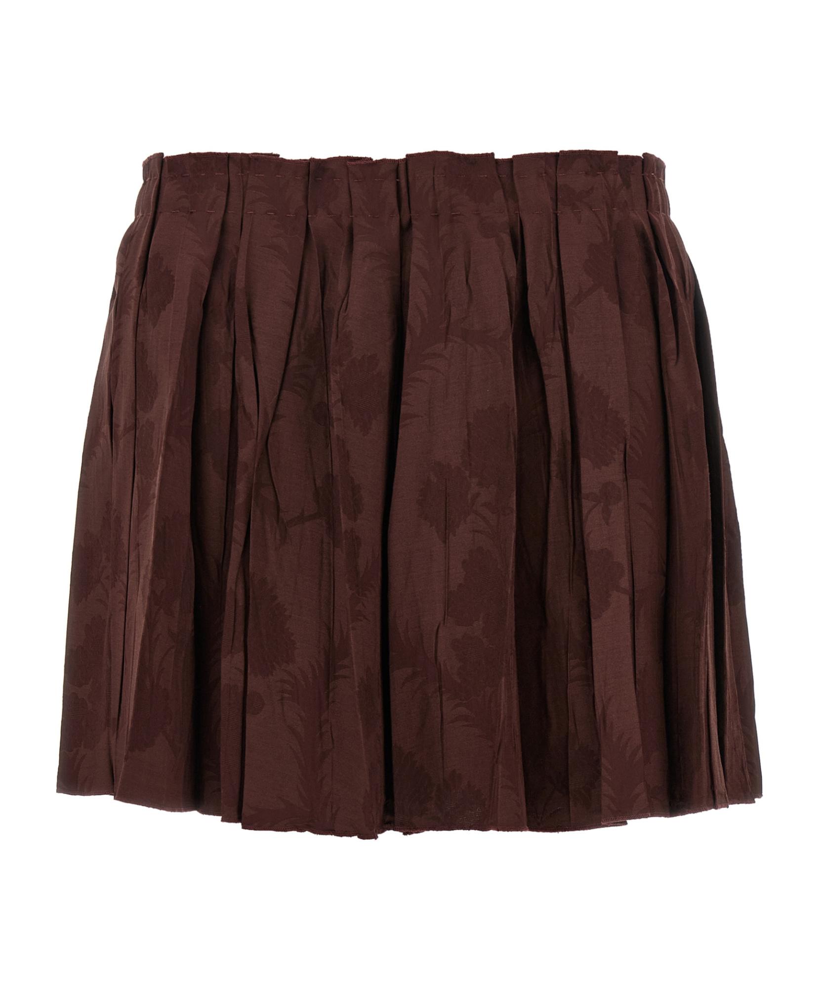 スカート Etro Black Viscose Blend Skirt Paisley satin maxi skirt in black - Etro | Mytheresa