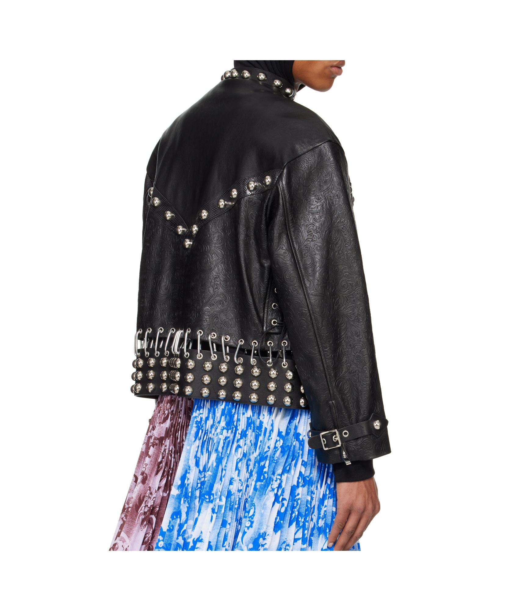 【関税込み】Chopova Lowena ブラック Lunge レザージャケット Chopova Lowena Lunge Leather Jacket in Black for Men | Lyst