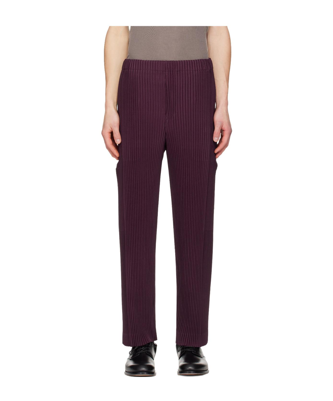 Purple Homme Plissé Issey Miyake Pants for Men | Lyst