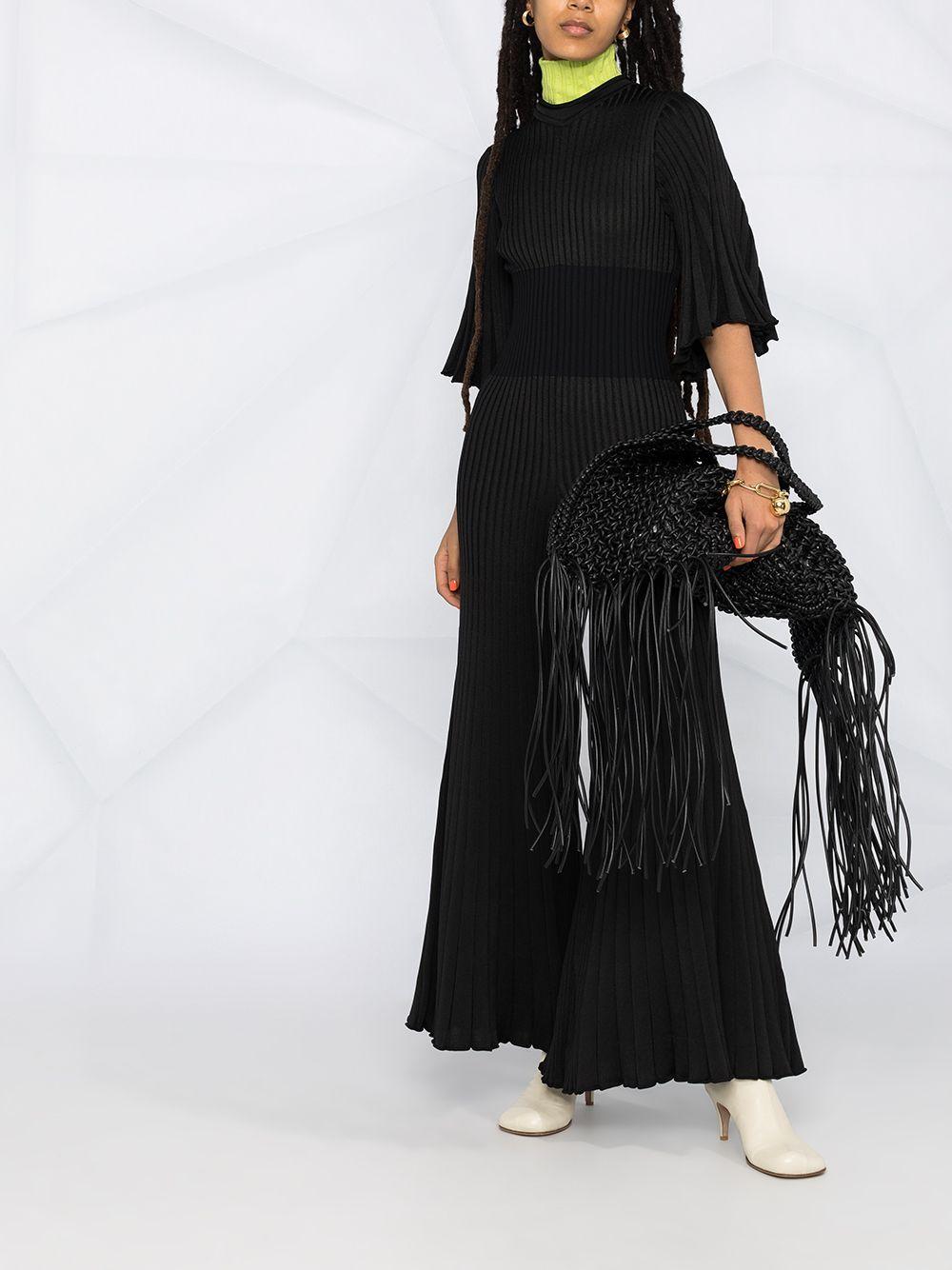 bottega veneta jumpsuit ナイロン　ジャンプスーツ Bottega Veneta Nylon Long Jumpsuit in Fondant | FWRD