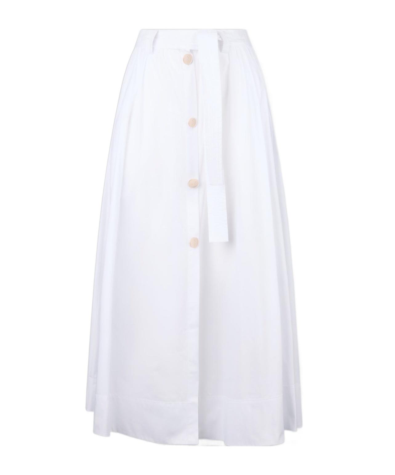 ワンピース LIU JO Women Mid Skirts WA5402T2182 11111 White White Liu Jo Skirts for Women | Lyst