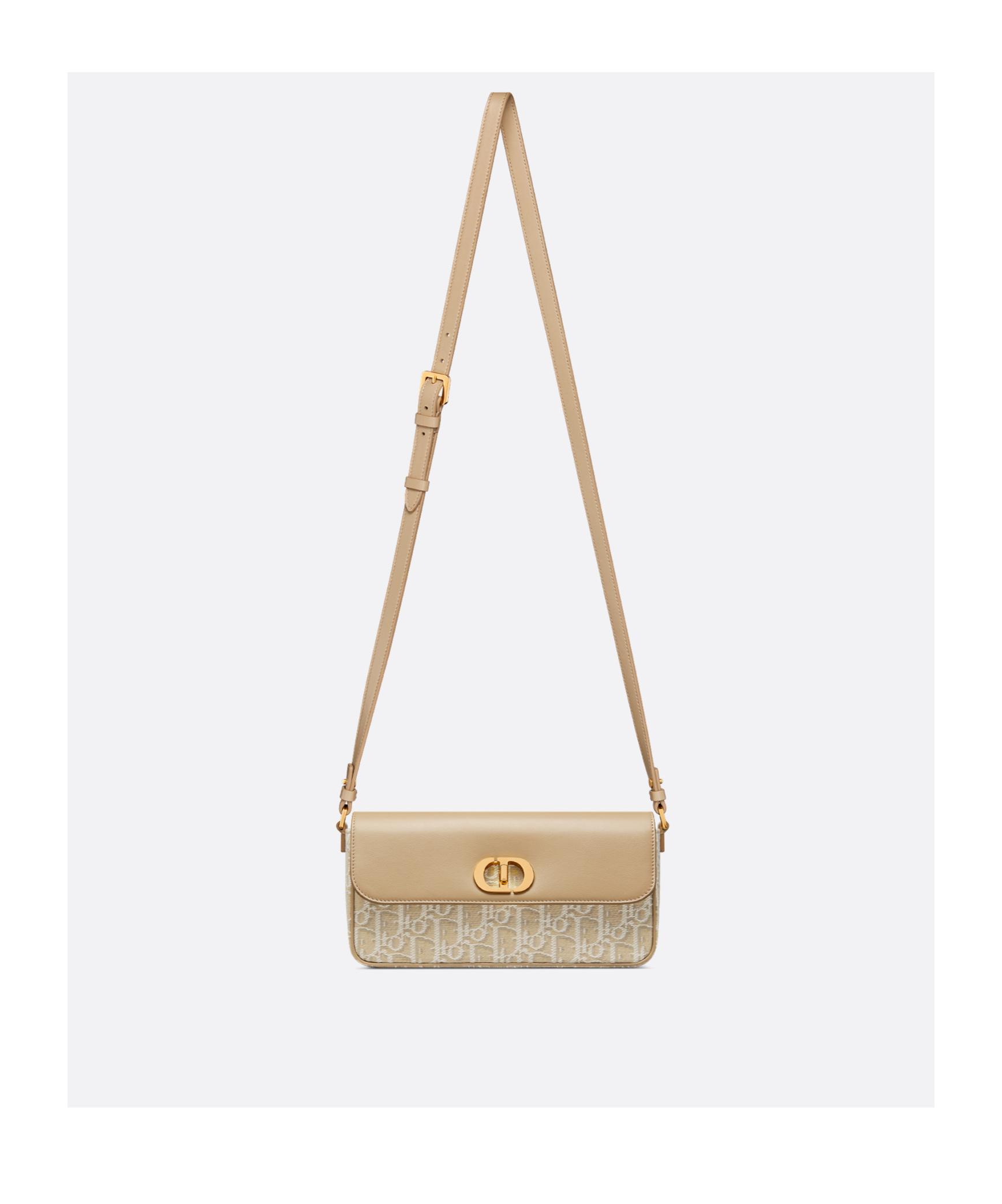 Dior 30 Montaigne Avenue East-West Double Strap Mini Chain