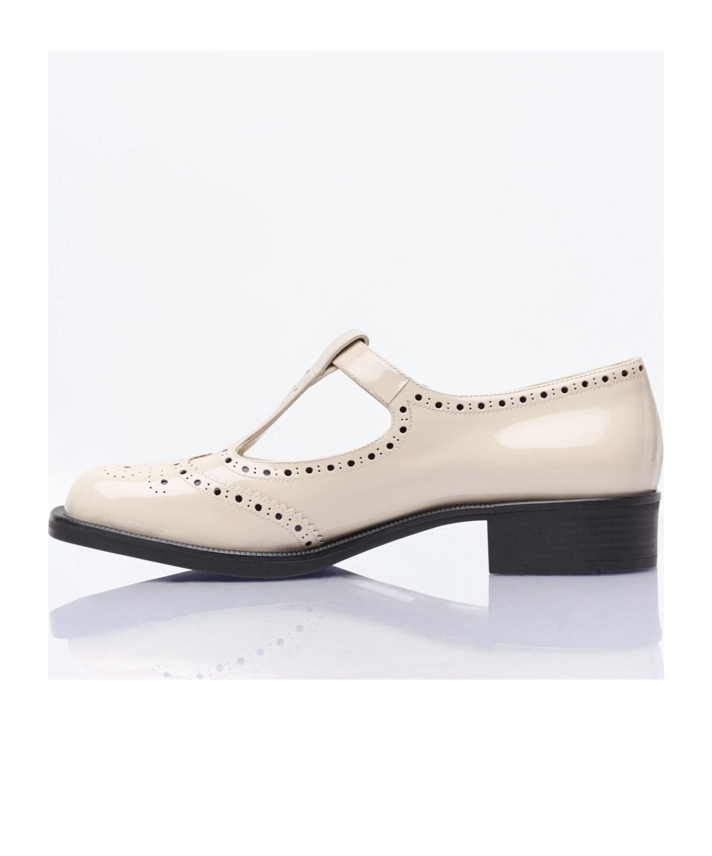 Miu Miu Mary Jane in White | Lyst