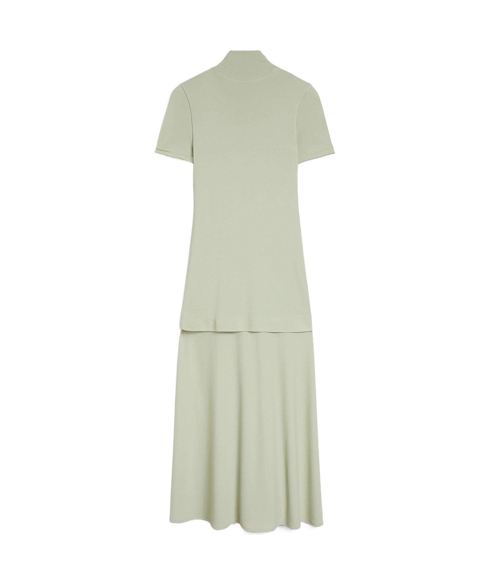 Jil Sander Collar Flared Midi ドレス Jil Sander Band-collar Midi Shirtdress In Blue | ModeSens