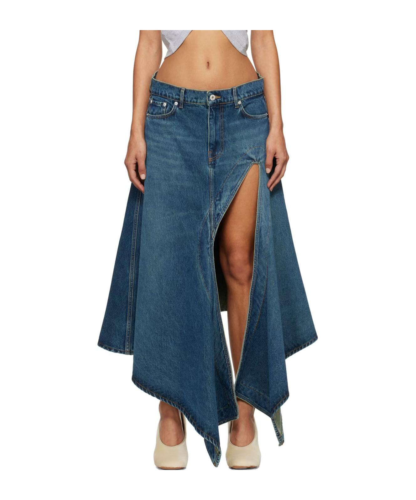 ワンピース Y PROJECT Women Mid Skirts 104DR006 BLUE Y. Project Skirts for Women | Online Sale up to 65% off | Lyst