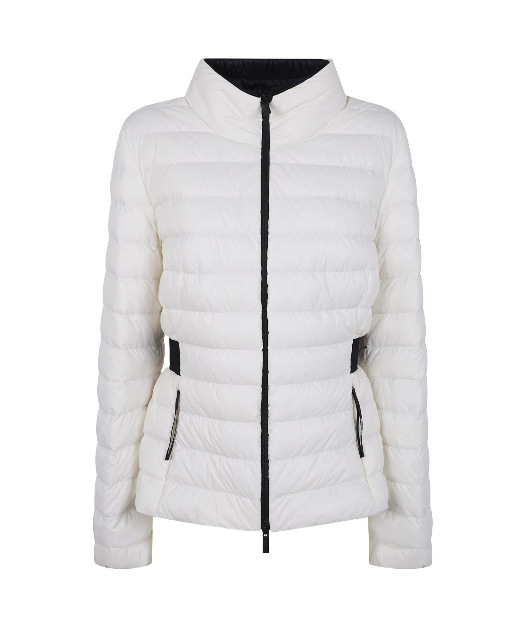 ジャケット MONCLER Women Jackets 1A00010 WHITE Moncler Maya 70th Anniversary Special Edition Short Down