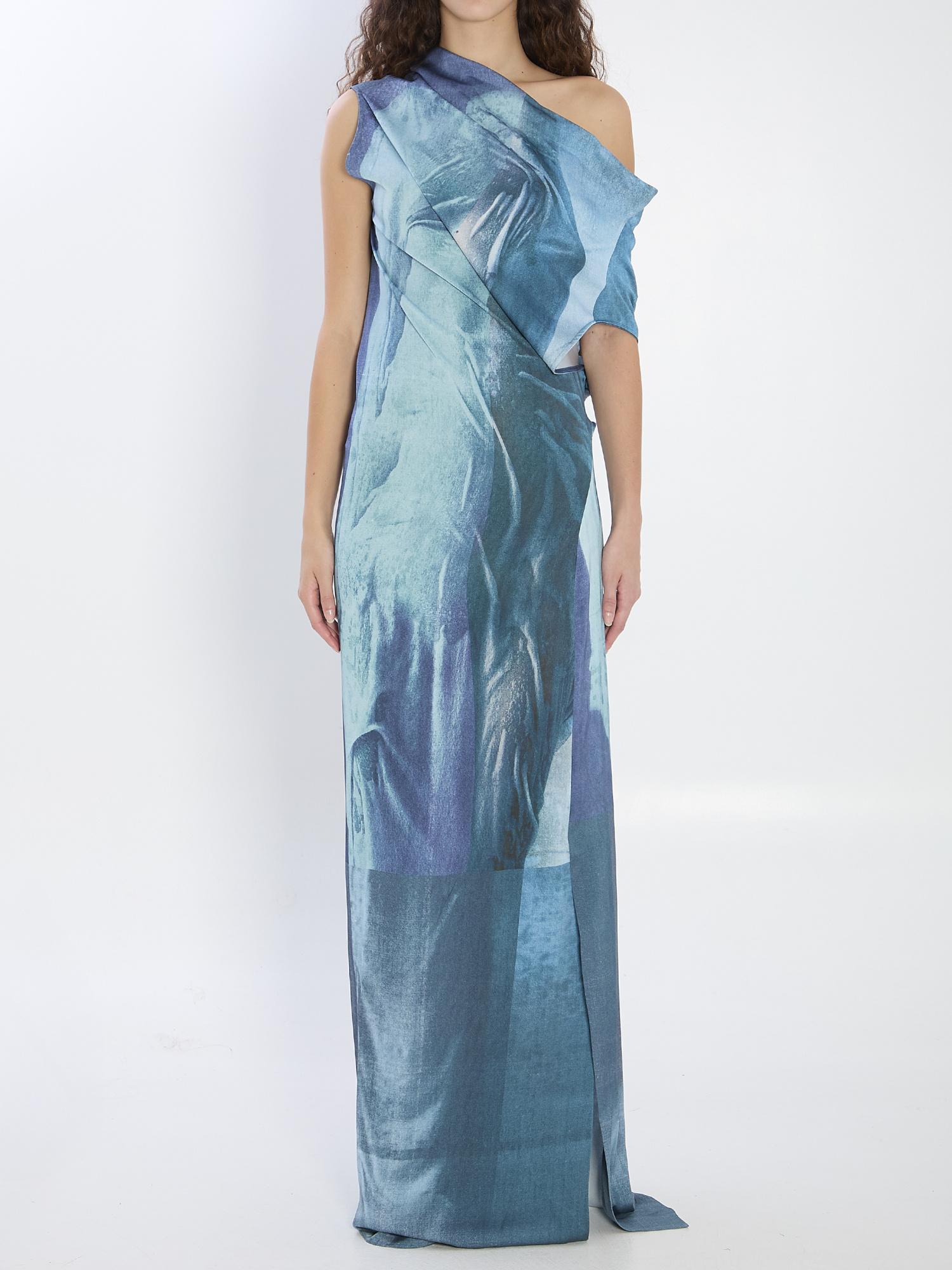 パーティードレス JeanPaul GAULTIER DR030M005P Dresses Long Air dress Jean Paul Gaultier - Jean Paul Gaultier | The Long Air Dress
