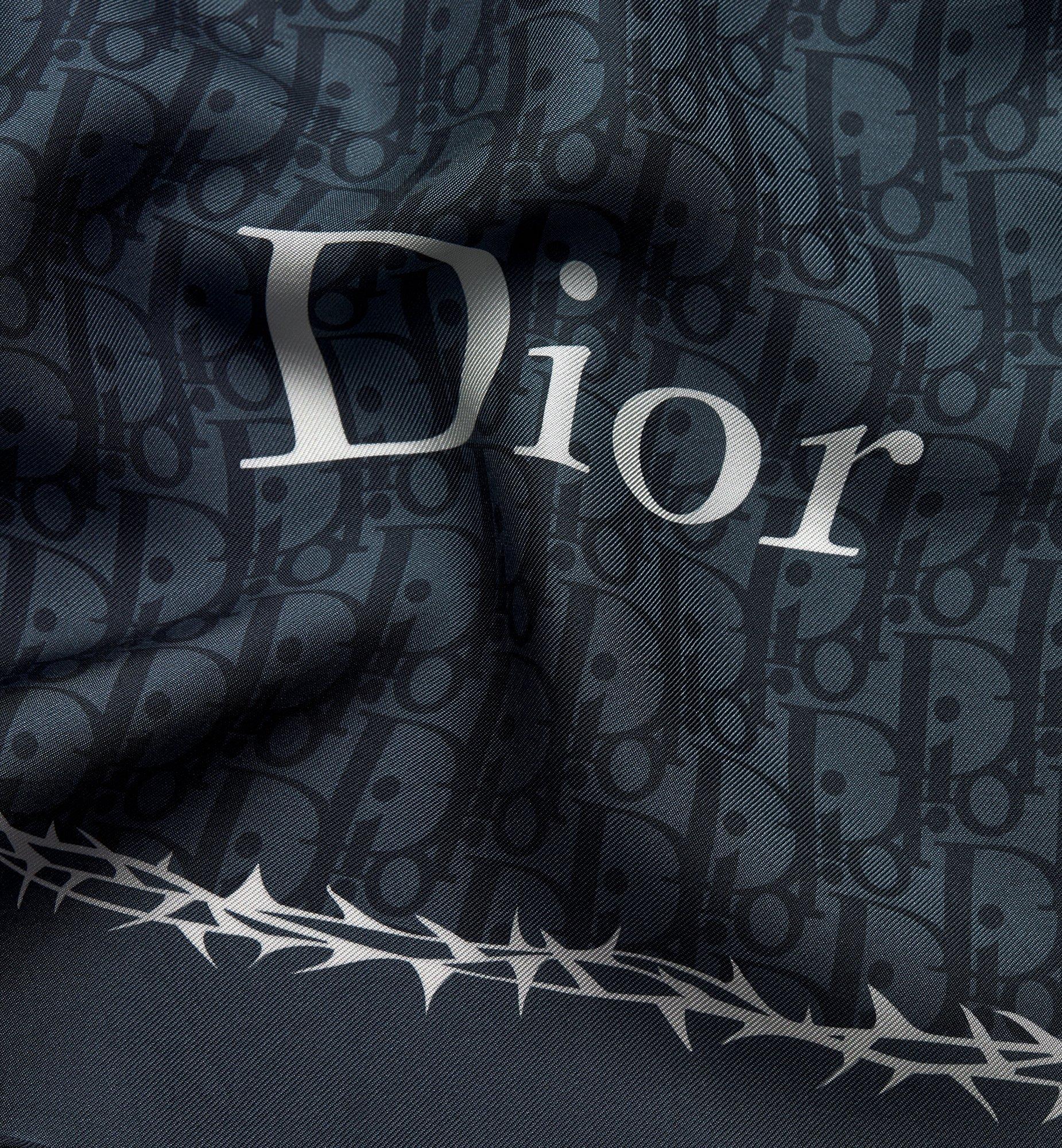Dior Carre 70 Square Scarf in Blue | Lyst