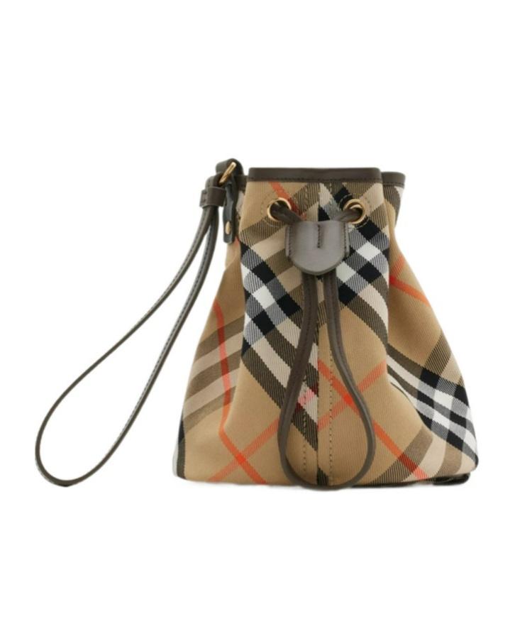 【BURBERRY】Mini Checkered Drawstring Bucket Bag/追跡可能 24834900_54974131_600.jpg