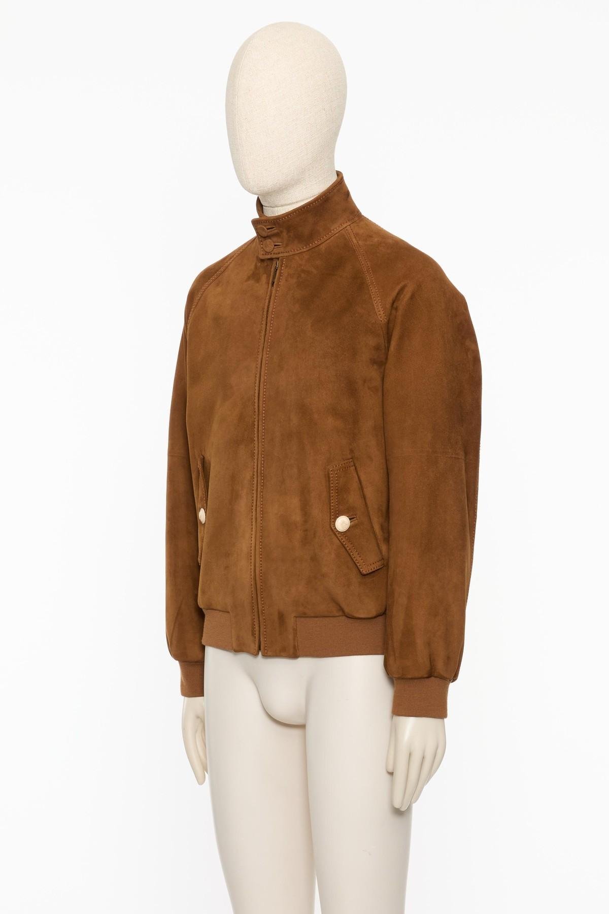 ヴァレンティノ Valentino Suede Jacket VALENTINO GARAVANI Suede Bomber Jacket for Men | MR PORTER