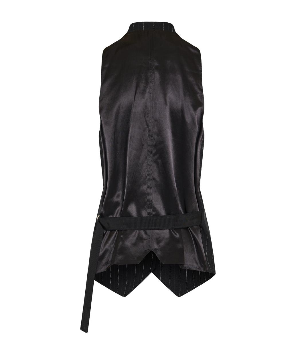 トップス ISABEL MARANT design black silk vest black-silk-isabel-marant-top-