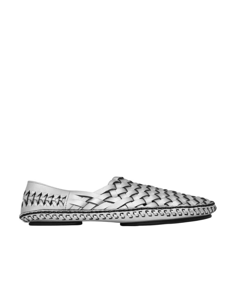Saint Laurent Neil Slip-On Slippers in White for Men | Lyst UK display picture 1