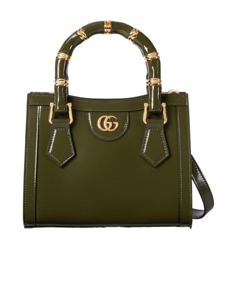 バッグ GUCCI mini tote Gucci Betty mini tote bag in white leather | GUCCI® US