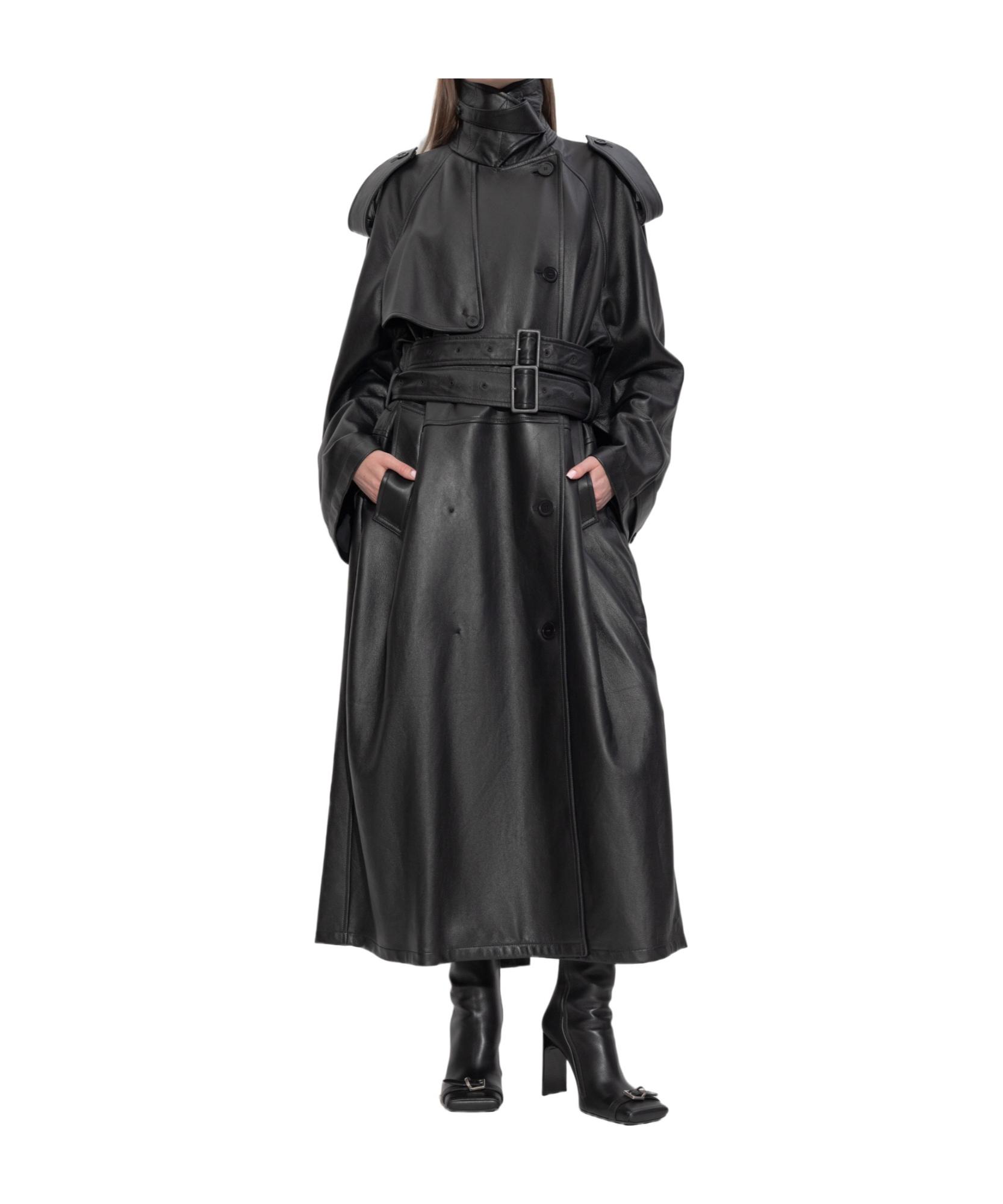 コート BALENCIAGA Check lining oversize trench coat Balenciaga Balenciaga Check Lining Oversize Trench Coat