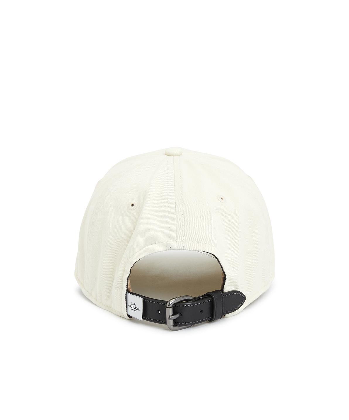 Coach Classic White Hat Signature Baseball Hat | Accessories | Coach | COACH® main image 4