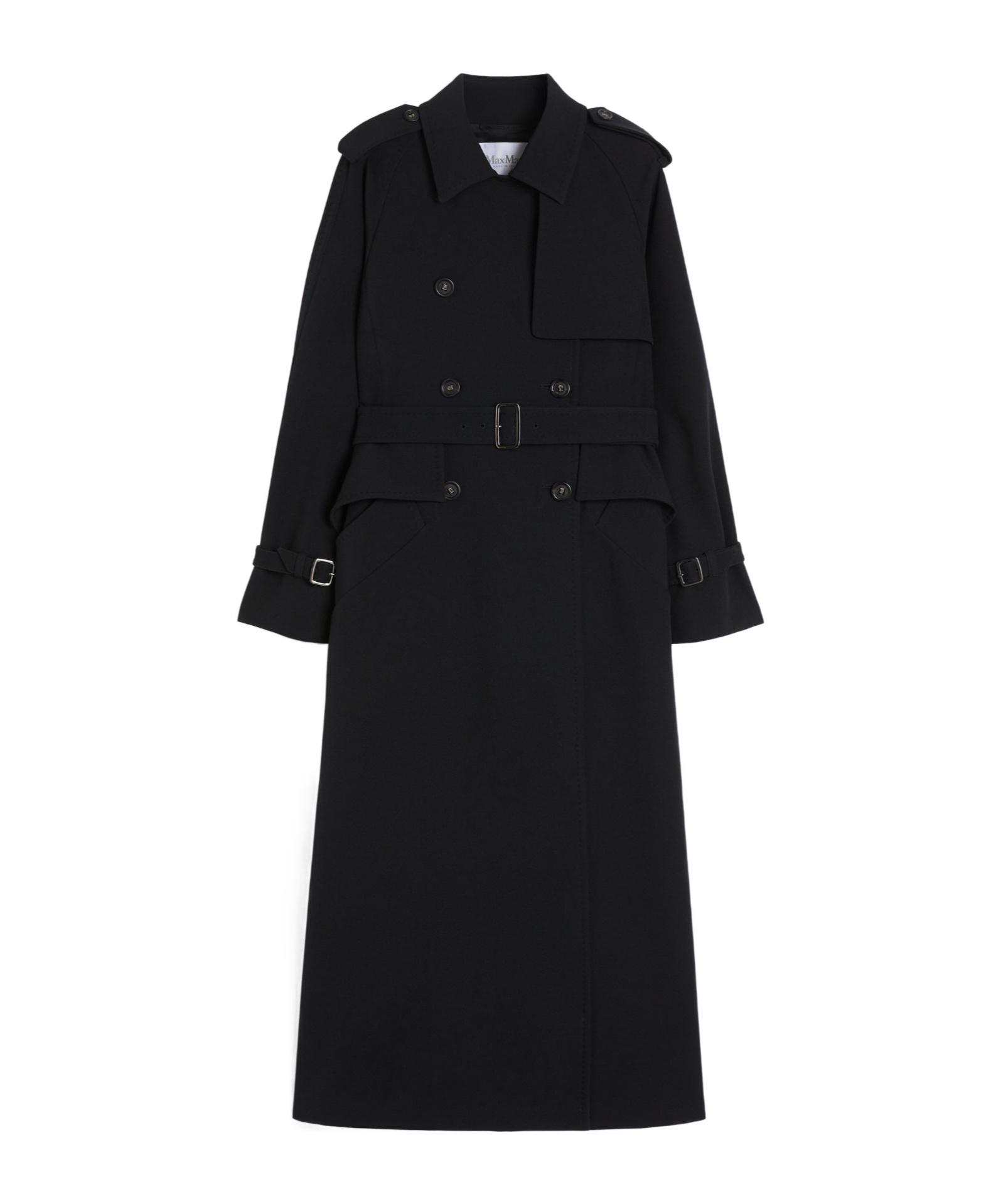（laubeblanc） Belted Flare Trench coat Belted Flare Trench coat[Black] – L'AUBE BLANC