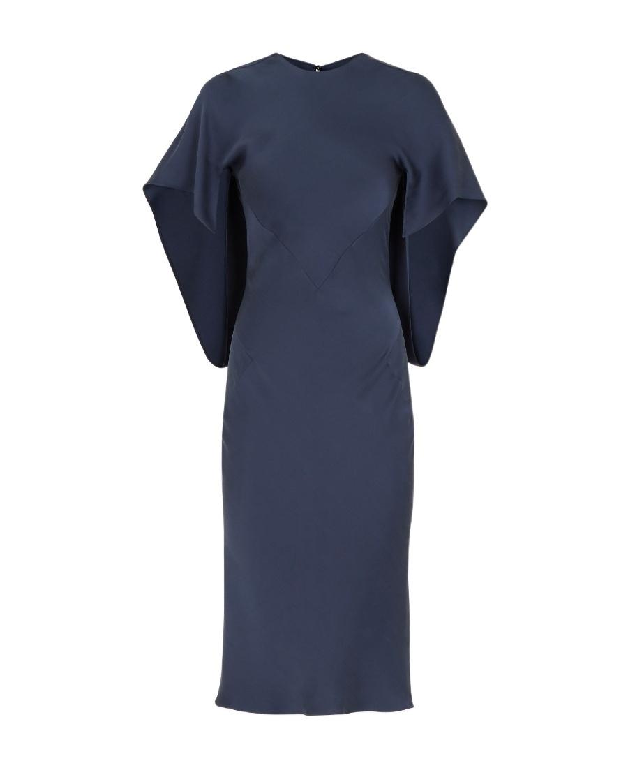 Fendi Satin Dress in Blue | Lyst Fendi Satin Dress in Blue | Lyst