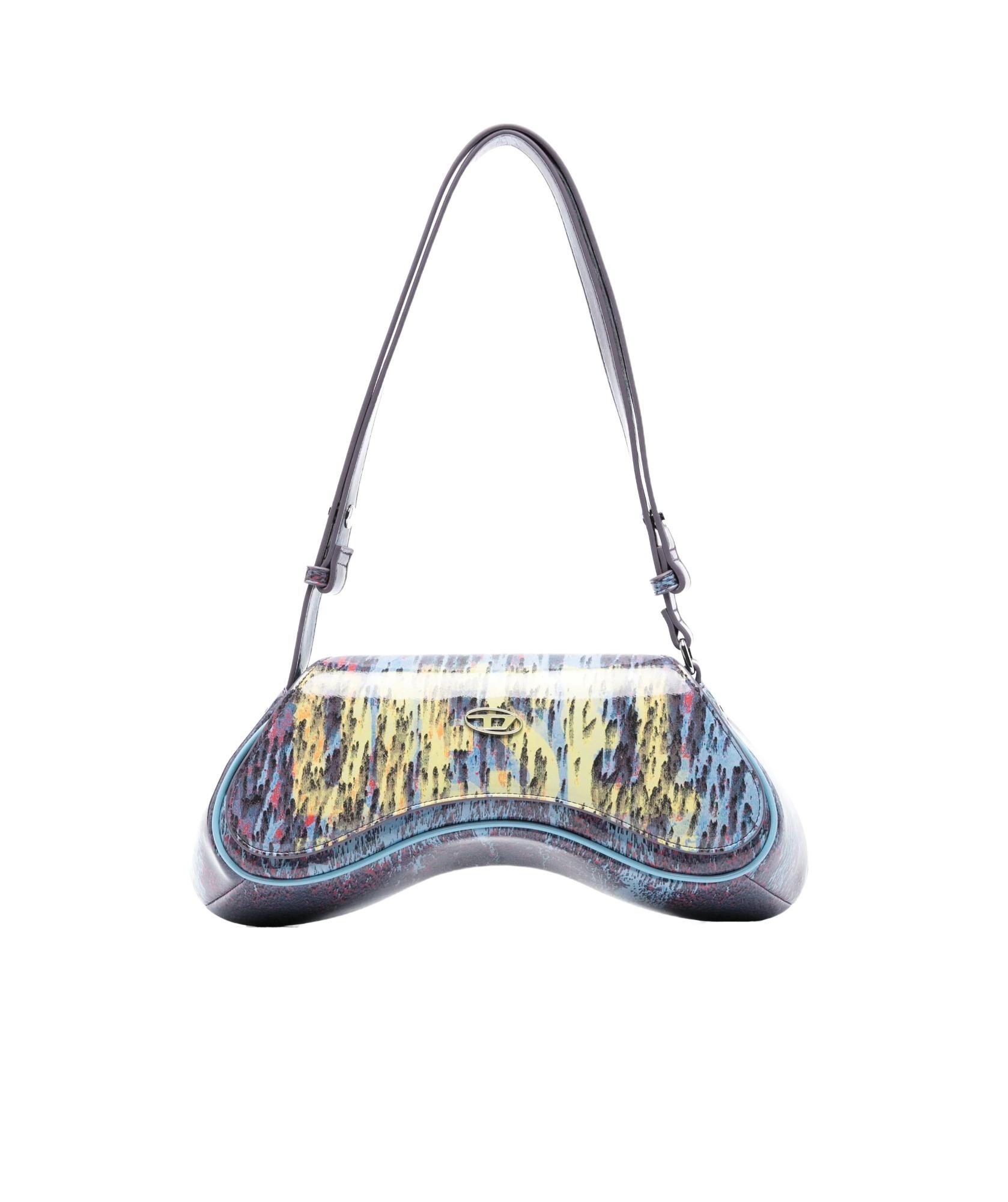 DIESEL Play Patent Shoulder Bag in White | Lyst DIESEL Play Patent Shoulder Bag in White | Lyst