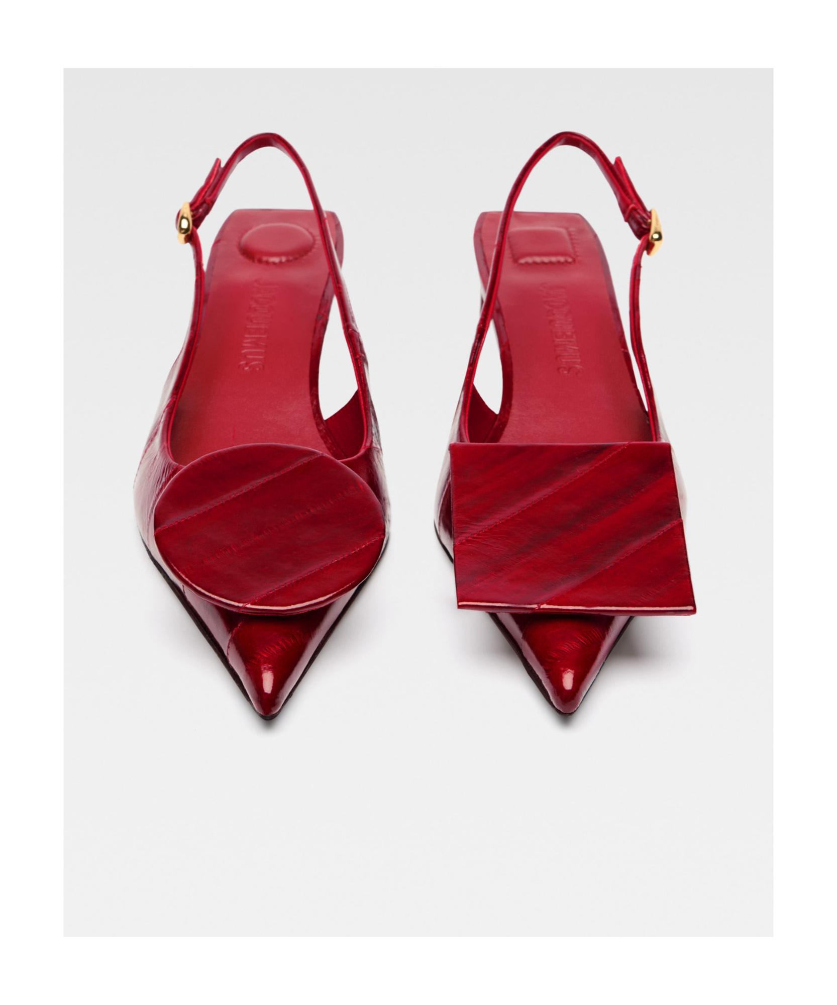 【送料&関税込】Jacquemus Circle Square Sling-backs Jacquemus Circle Square Sling-backs Jacquemus