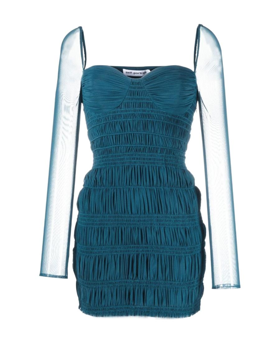 aje jolie abstract cut out midi dress Introspect | Pink Ripple Tie Dye Color:Real Teal OCCASION-CASUAL WEAR Lace Dress Macys Plus