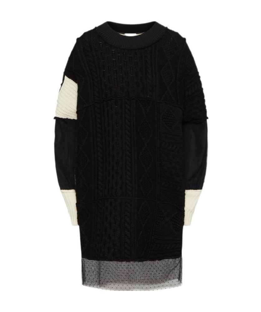 red valentino knit dress RED Valentino Heart Intarsia Knit Dress