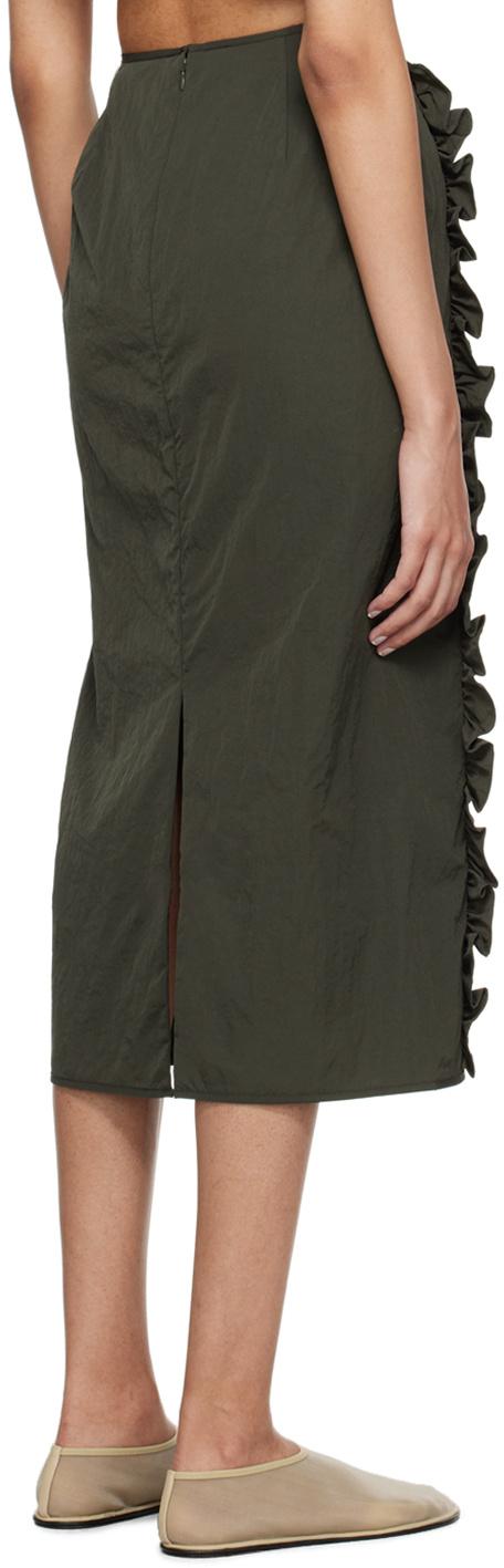 【Cecilie Bahnsen】OCEAN SKIRT OCEAN | SKIRT ORGANZA WHITE NONA
