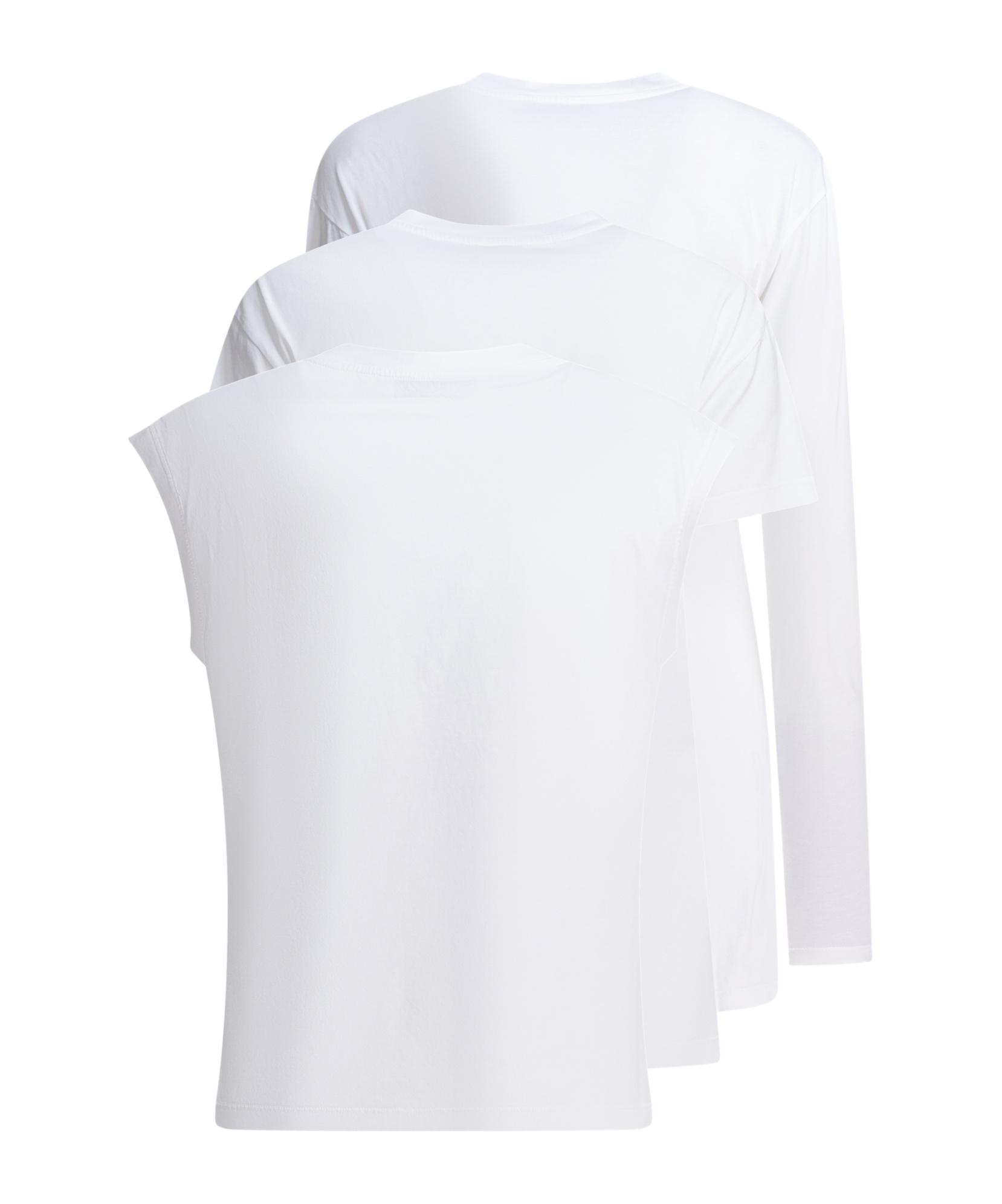 Miu Miu Set Of Three Logo Patch T-Shirts in White | Lyst